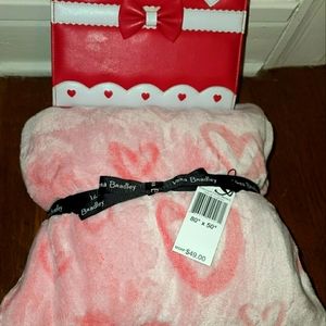 Heart Vera Bradley Blanket